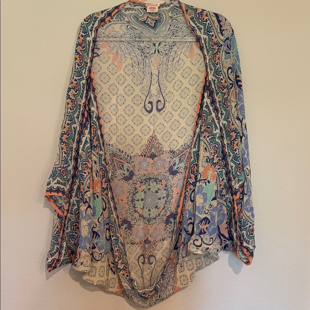 Bohemian Patterned Kimono